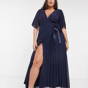 Navy blue ASOS, size 13 dress